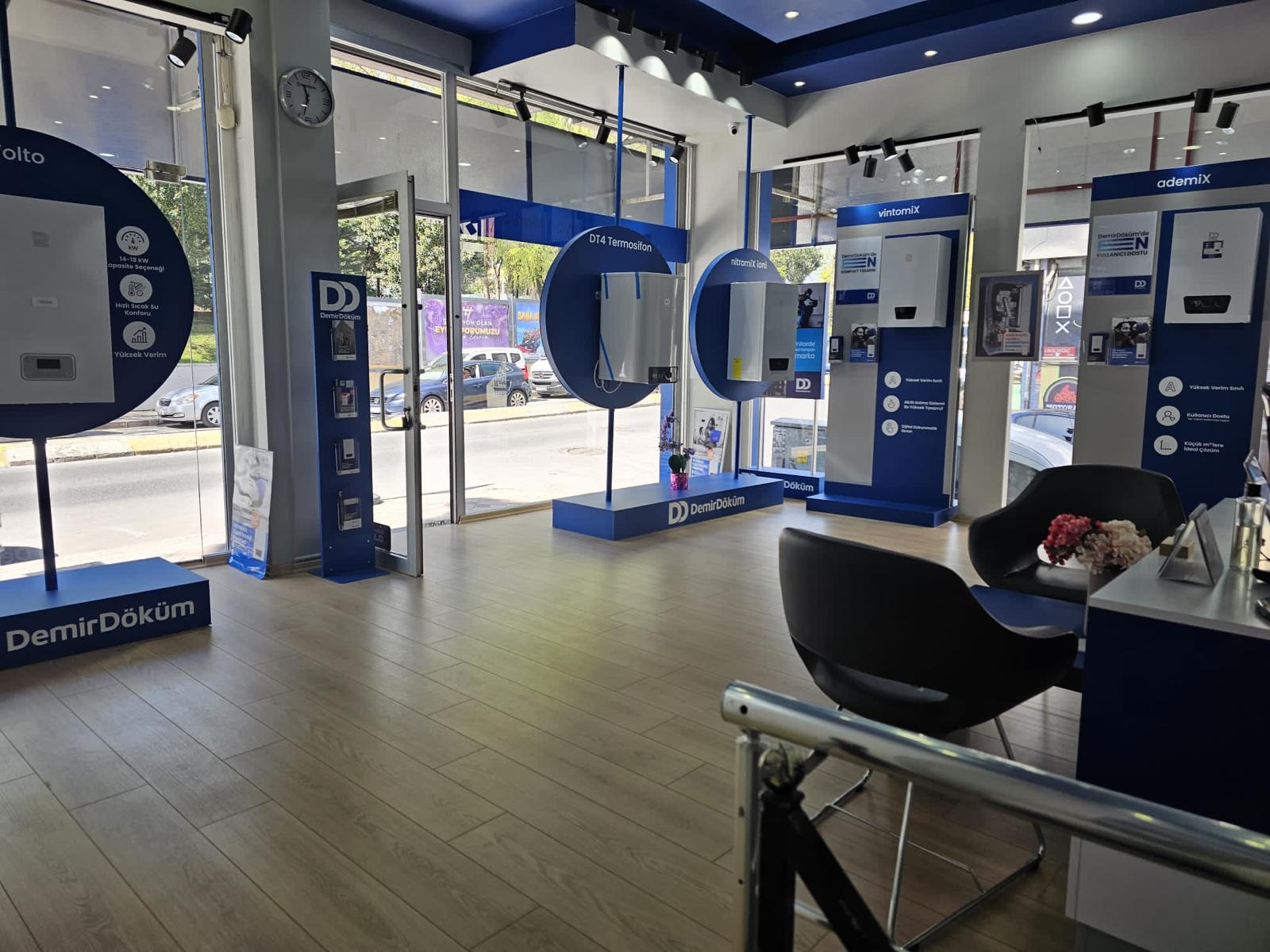 DemirDöküm ürün showroom